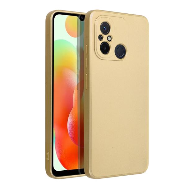 Futerał do Xiaomi Redmi 12C Metallic złoty