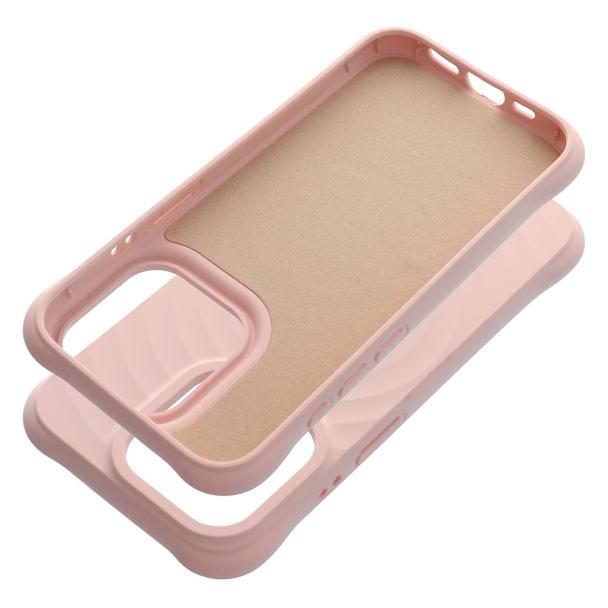 Silicone Zephyr Mag Cover kompatybilny z MagSafe do IPHONE 14 PRO różowy