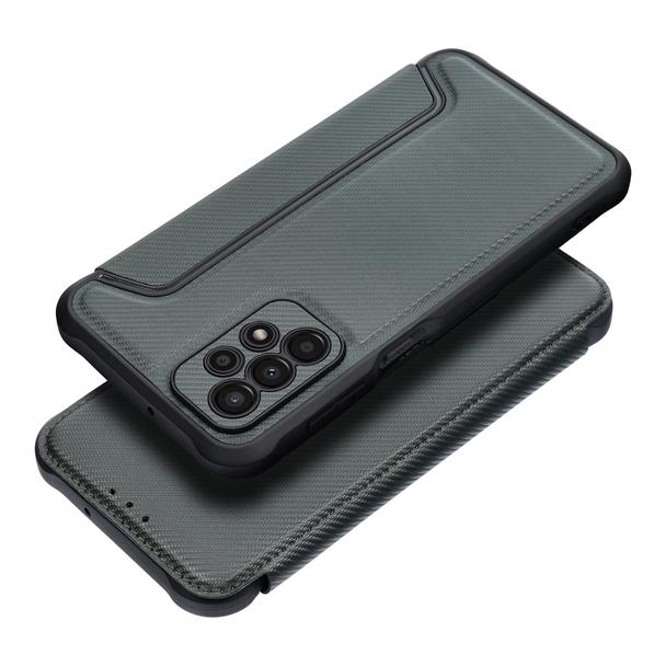 Etui z klapką na Samsung A23 5G Razor Book ciemnozielone