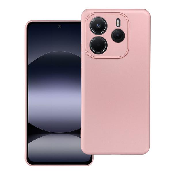 Futerał do Xiaomi Redmi Note 14 5G Metallic różowy
