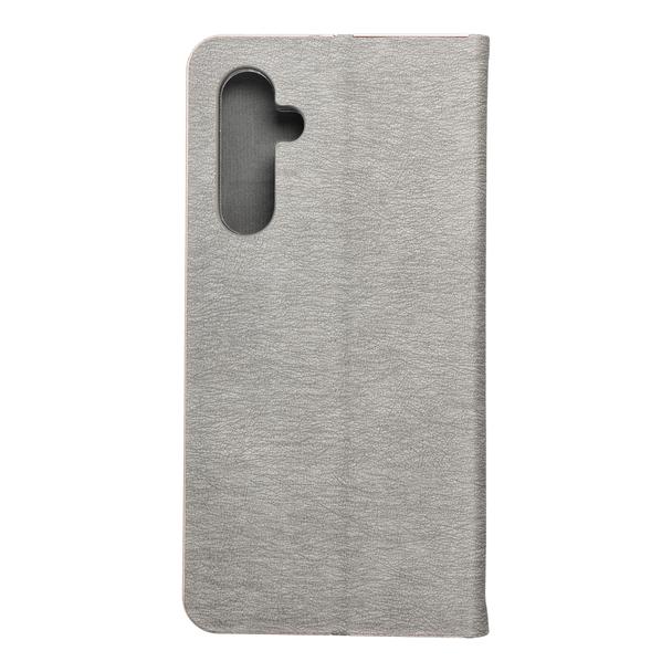 Etui z klapką na Samsung A54 5G Luna Book Gold srebrne