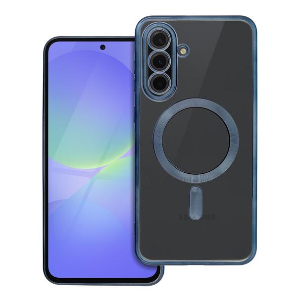 Futerał do Samsung A36 Electro Mag Cover zgodny z MagSafe tytanowy niebieski