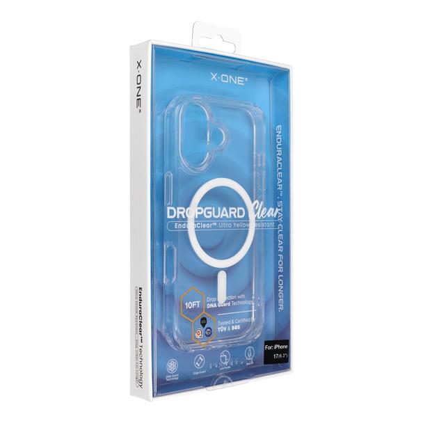 Futerał X-ONE Endura Clear Case (kompatybilny z MagSafe) - do Apple iPhone 17 transparentny