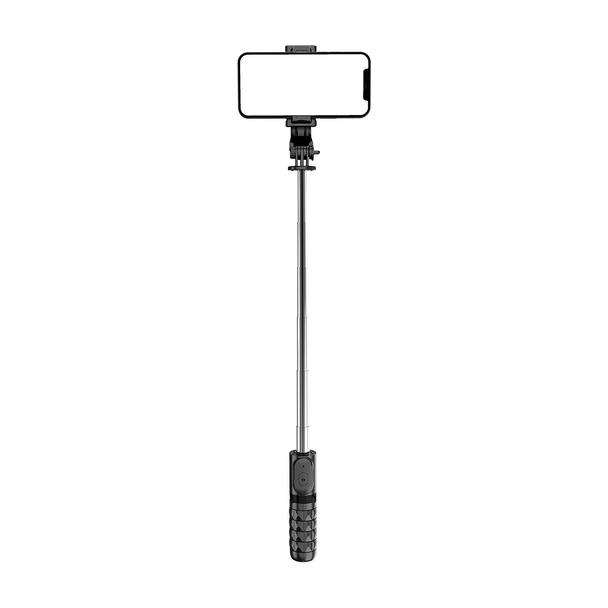 Uchwyt selfie z pilotem bezprzewodowym tripod Q11 / TR19 czarny