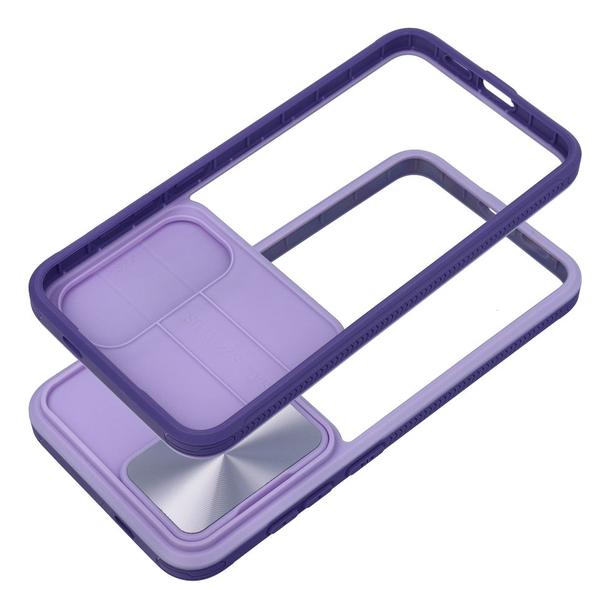 Futerał do Samsung S24 PLUS Slider fioletowy