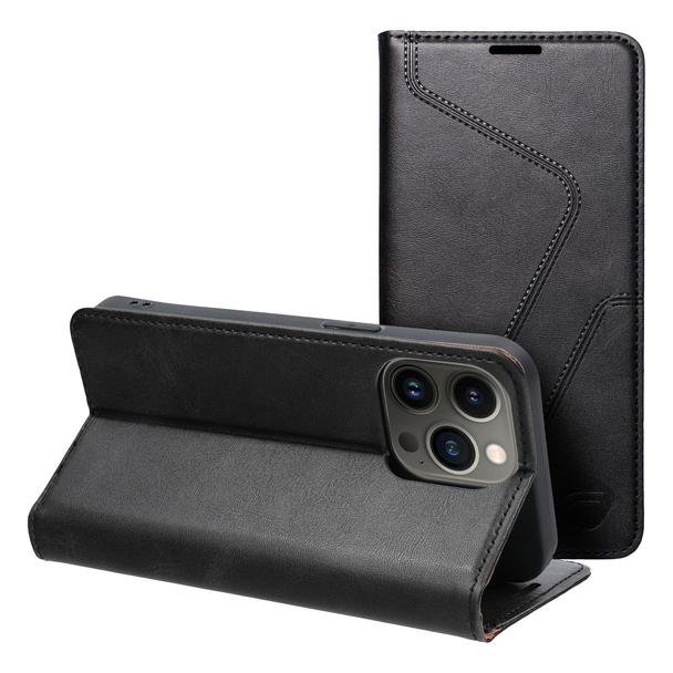 Pokrowiec na iPhone 13 PRO Forcell F-Protect RFID Blocker Book czarny