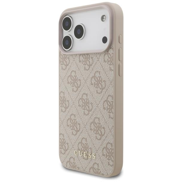 GUESS futerał do IPHONE 17 Pro Max GUHCP17XG4GFPI (PU 4G Classic) różowy