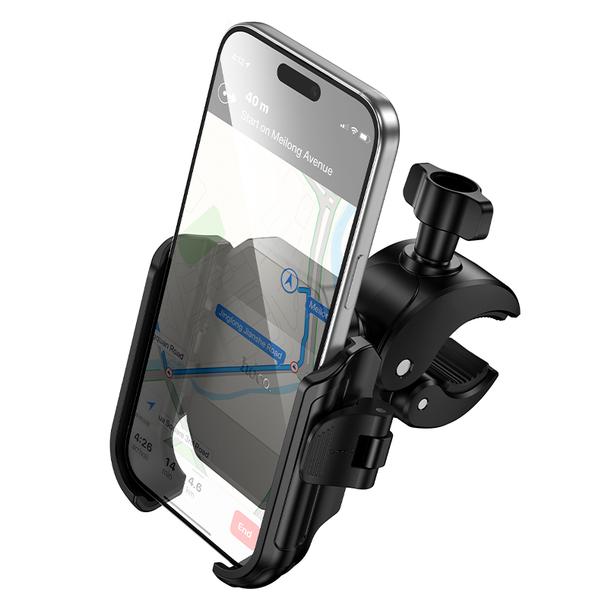 Uchwyt motocyklowy/rowerowy ( 4,5" - 7" ) Hoco H104 czarny