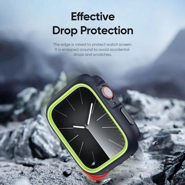 DUX DUCIS futerał BAMO do Apple Watch serii 10 46 mm czarno zielony