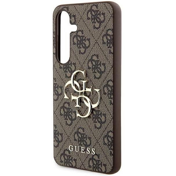 GUESS futerał do SAMSUNG A55 GUHCSA554GMGBR (PU Big 4G Metal Logo) brązowy