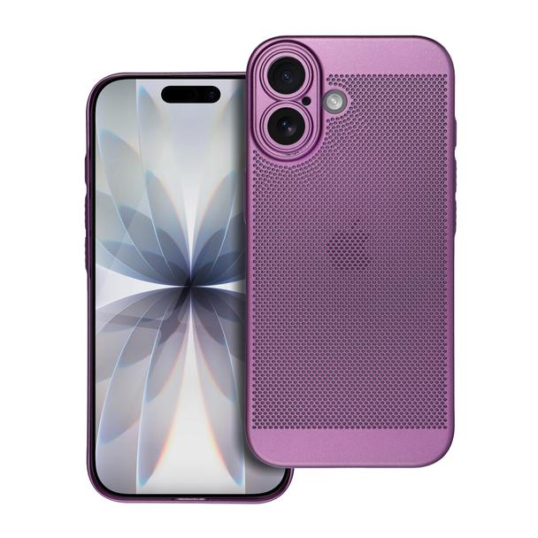 Futerał do iPhone 17 Breezy fioletowy