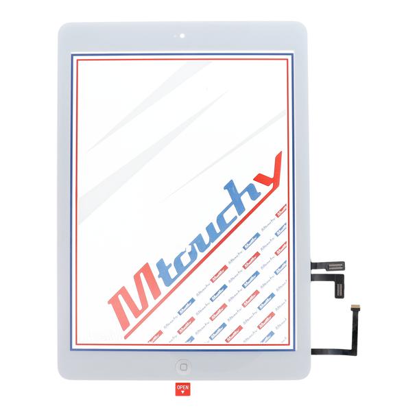 MUSTTBY Ekran dotykowy + taśma klejąca + Home do iPAD Air1 (biały)