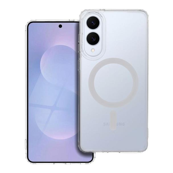 Futerał do Samsung S25 Edge Frost Mag Cover zgodny z MagSafe transparentny zmrożony
