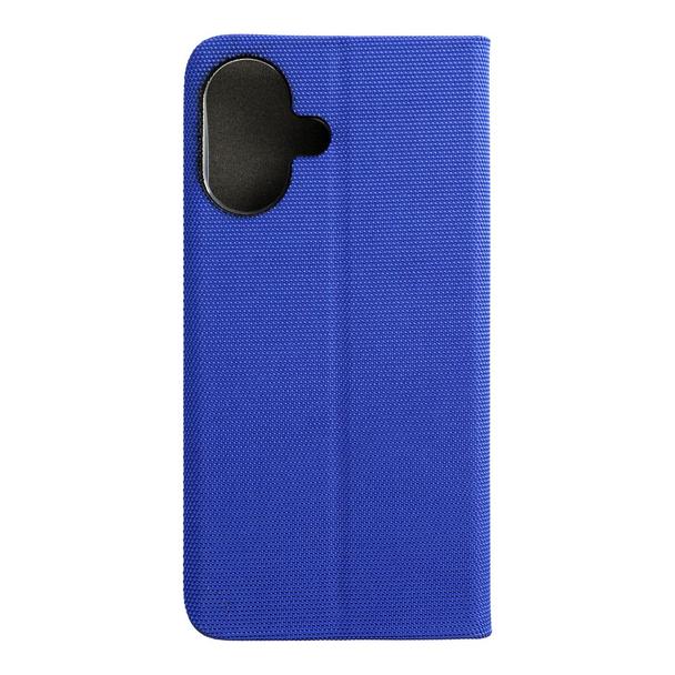 Etui z klapką na iPhone 17 Sensitive Book niebieskie