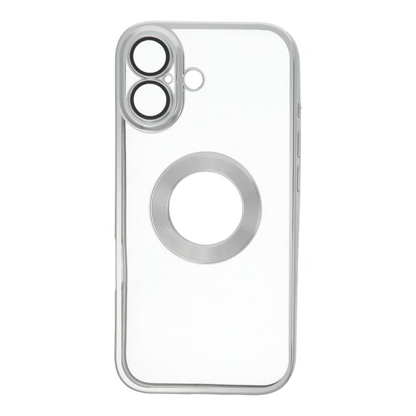 Futerał do iPhone 17 Glam srebrny