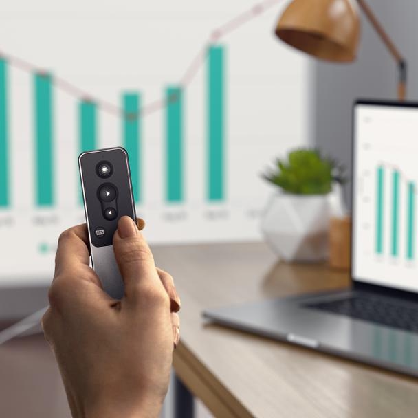 Wskaźnik laserowy bezprzewodowy Satechi bluetooth R1 ST-BTPR1M szary