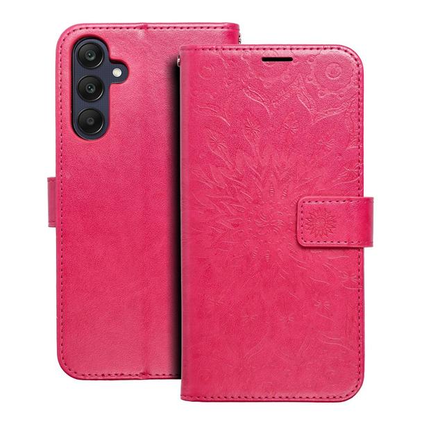 Etui z klapką na Samsung A25 5G Mezzo Book mandala magenta