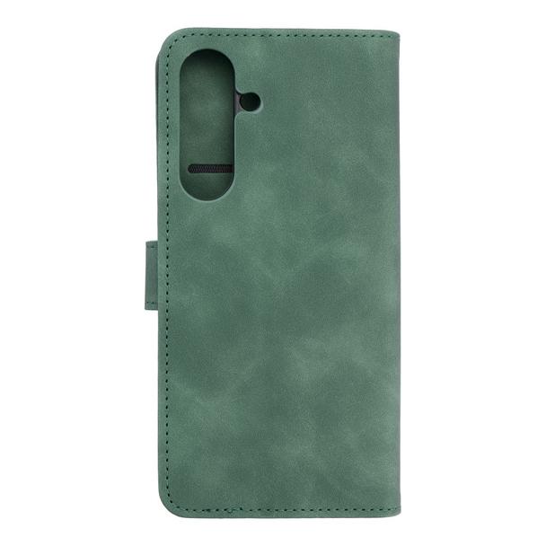 Etui z klapką na Samsung S25 FE Tender Book zielone
