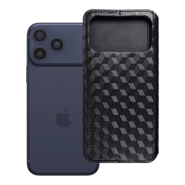 Etui z klapką na iPhone 17 PRO MAX / 18 PRO MAX Cubic Book czarne