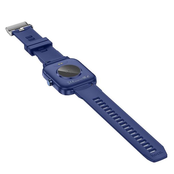 Smartwatch Hoco 1,95" TFT IPX4 z funkcją rozmowy Y27 niebieski