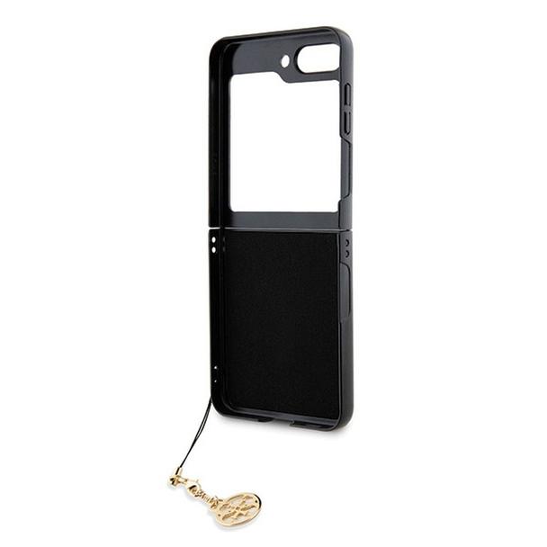 GUESS futerał do SAMSUNG Z Flip 5 GUHCZF5GF4GGR (4G Charm) szary