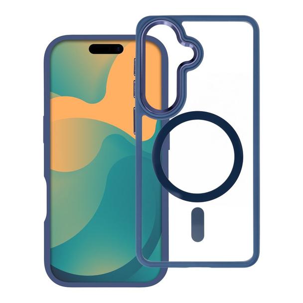 ROAR futerał MAG BUMPER kompatybilny z MagSafe do SAMSUNG S26 FE / S25 FE niebieski