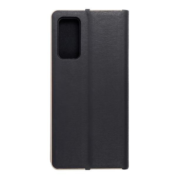 Etui z klapką na Samsung S20 FE / S20 FE 5G Luna Book Gold czarne