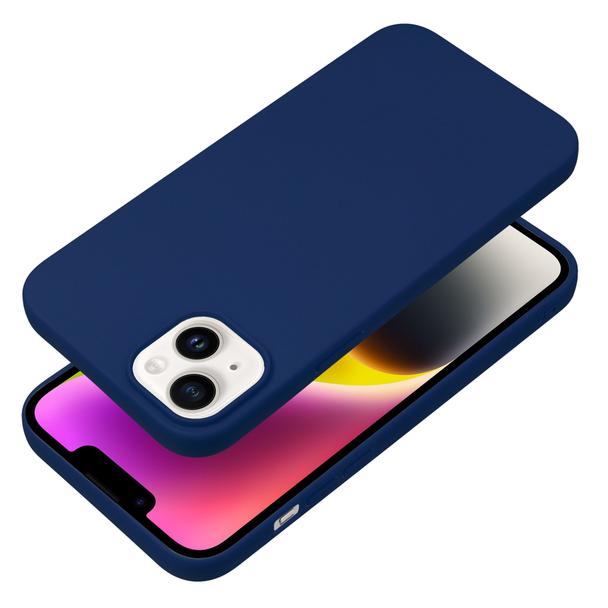 Futerał Soft do iPhone 14 PLUS ciemny niebieski