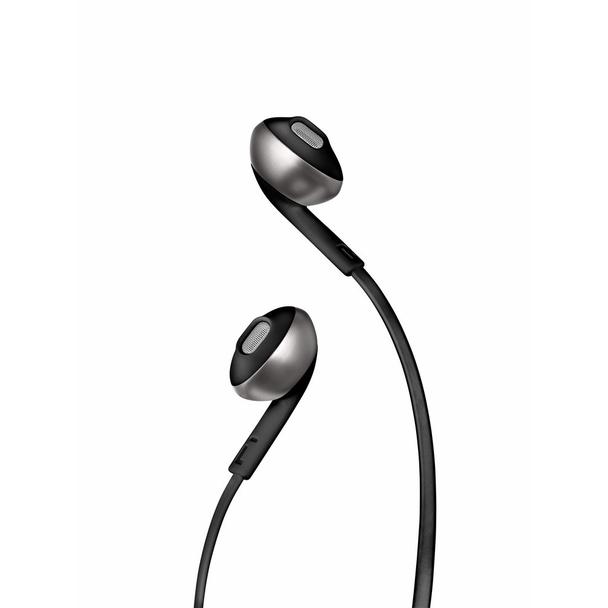 Słuchawki przewodowe douszne Jack 3,5 mm JBL T205 czarne