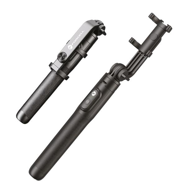 Selfie stick Forcell F-Grip S150XL tripod z pilotem bezprzewodowym czarny 0INT