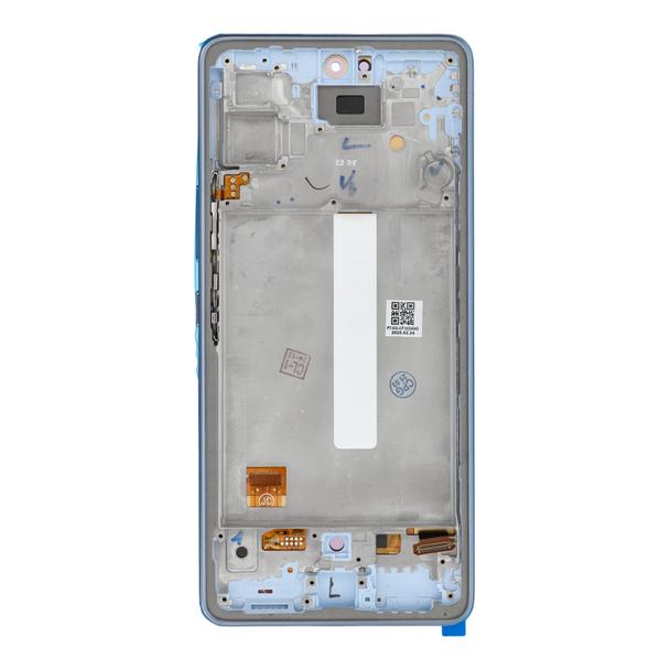 Wyświetlacz LCD do SAMSUNG A53 A536 HARD OLED z ramką niebieski