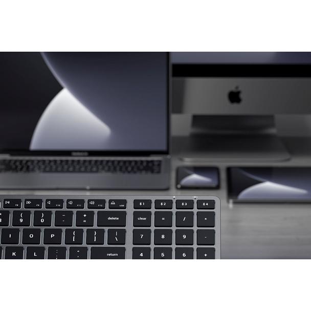 Klawiatura bezprzewodowa QWERTY Satechi Slim X2 ST-BTSX2M szara
