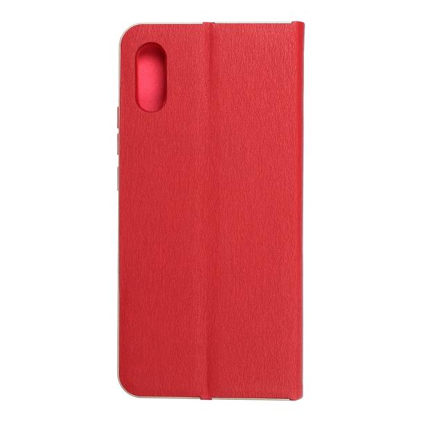 Etui z klapką na Xiaomi Redmi 9AT / Redmi 9A Luna Book Gold czerwone