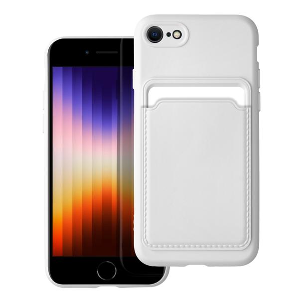 Futerał do iPhone 7 / 8 / SE 2020 / SE 2022 Card Case biały