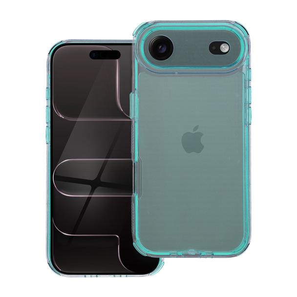 Futerał do iPhone 17 AIR Matrix Clear miętowy