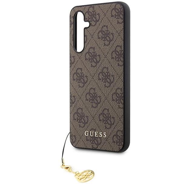 GUESS futerał do SAMSUNG A54 GUHCSA54GF4GBR (4G Charms Collection) brązowy