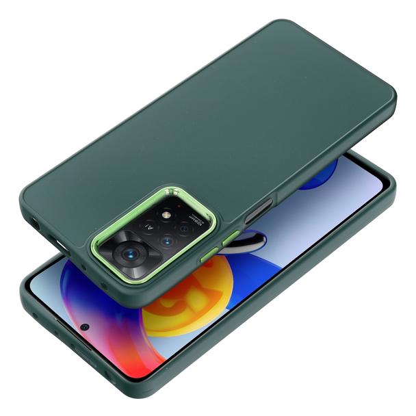 Futerał do Xiaomi Redmi Note 11 PRO / 11 PRO 5G Frame zielony