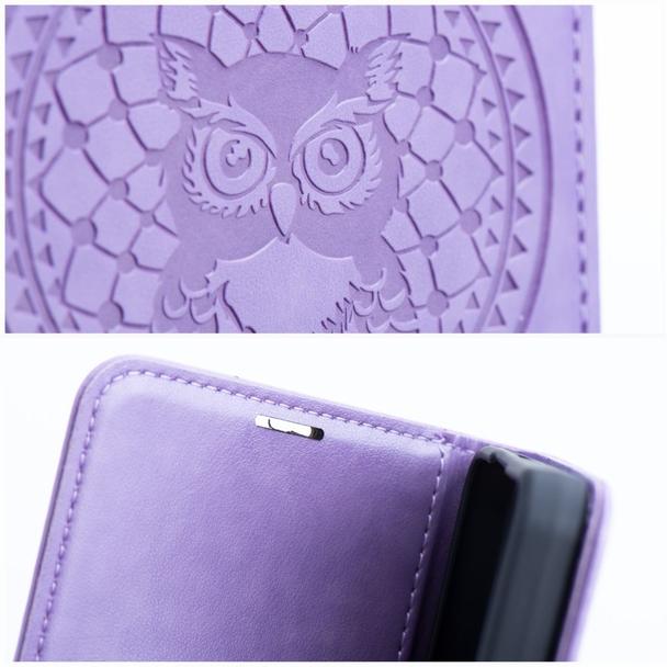 Etui z klapką na Samsung S26 FE Mezzo Book łapacz snów fioletowe
