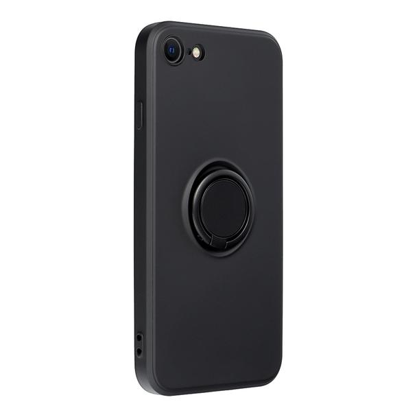Futerał do iPhone 7 / 8 / SE 2020 / SE 2022 Silicone Ring czarny