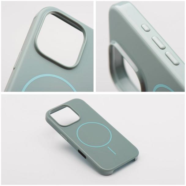Etui na iPhone 14 PLUS Glossy Mag Cover zgodny z MagSafe miętowe