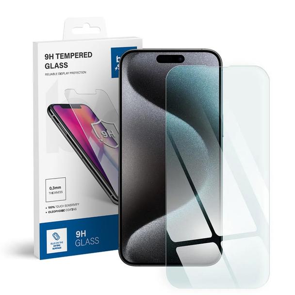 Szkło hartowane do iPhone 15 PRO MAX Blue Star