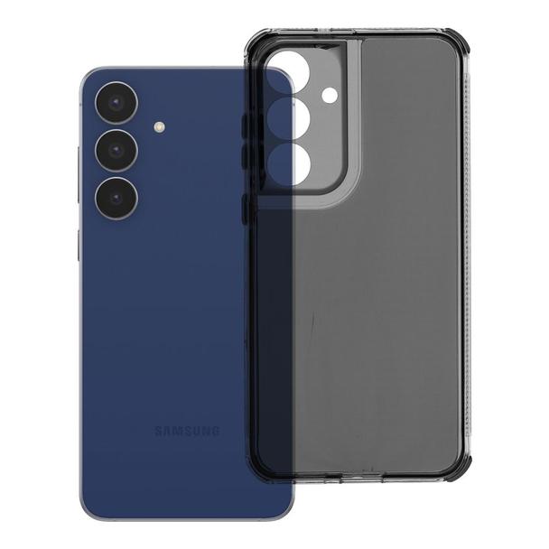 Etui na Samsung S25 FE Matrix Clear czarne