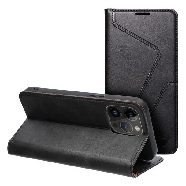 Pokrowiec na iPhone 14 PRO MAX Forcell F-Protect RFID Blocker Book czarny