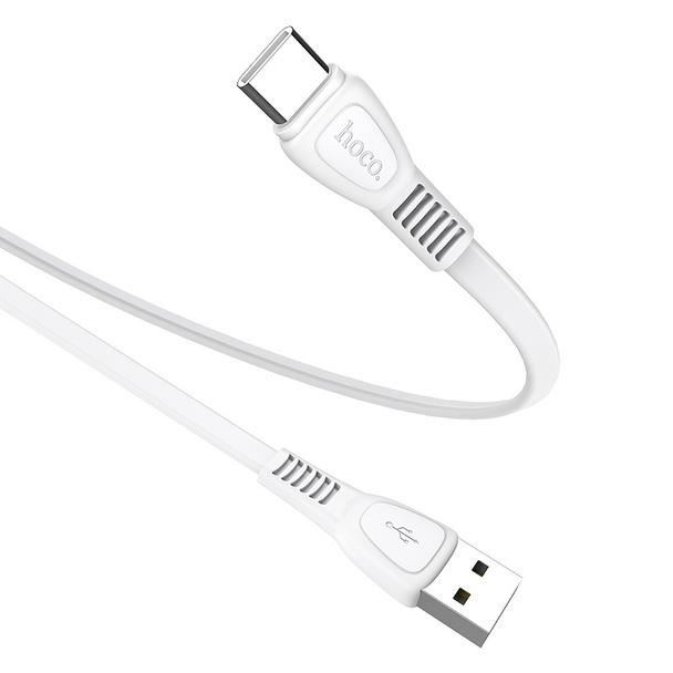 Kabel USB A do USB C Hoco 2,4A 1 m X40 biały