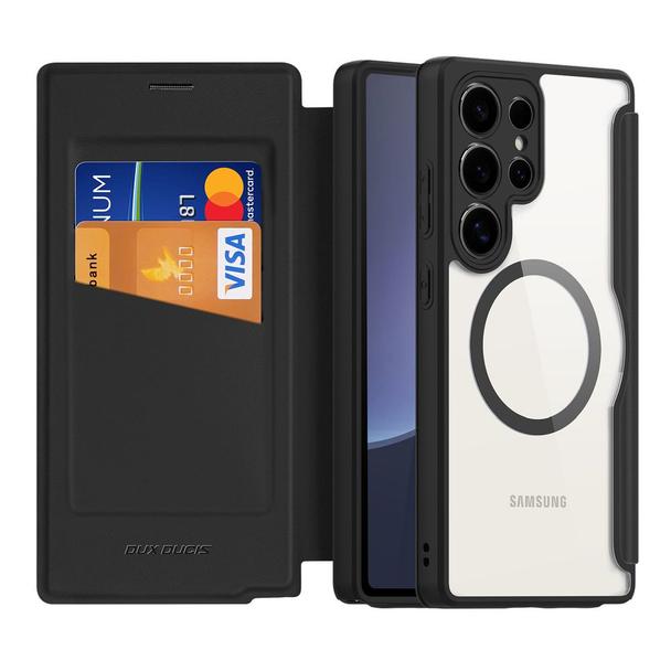 DUX DUCIS kabura SKIN X PRO kompatybilna z MagSafe do SAMSUNG S25 Ultra czarna
