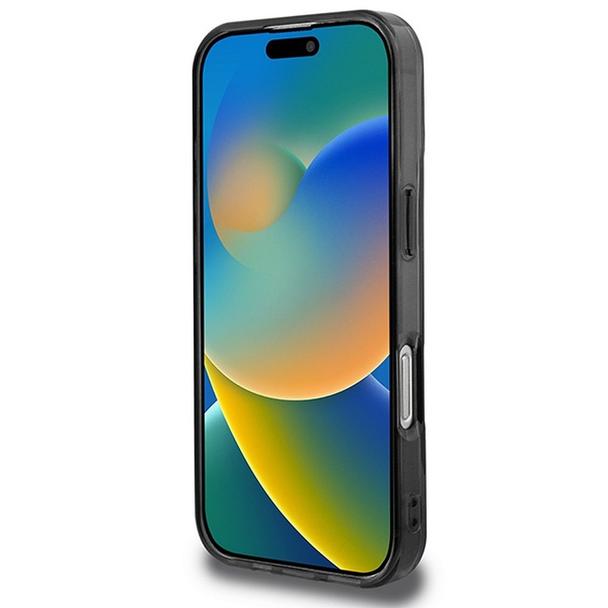 BMW futerał do IPHONE 16 Pro BMHCP16L23HTRAK (Motorsport IML Random Stripes) black