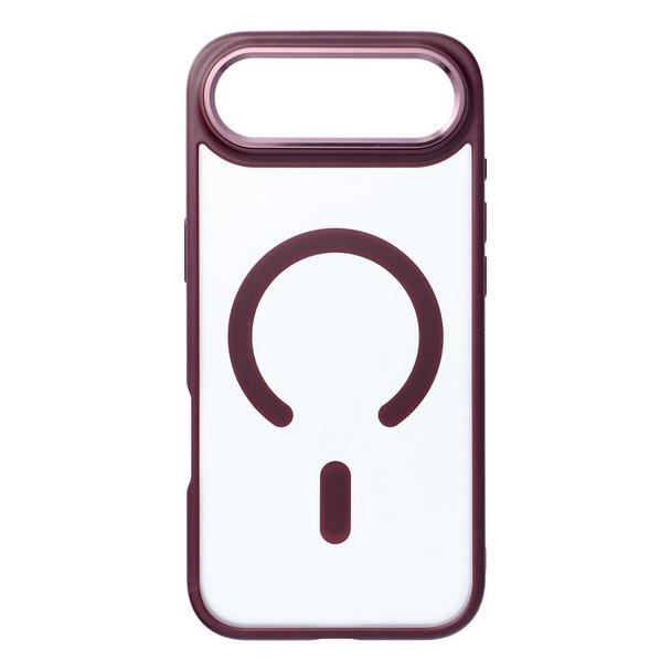 Futerał do iPhone 17 AIR Matte Mag Cover zgodny z MagSafe czerwony