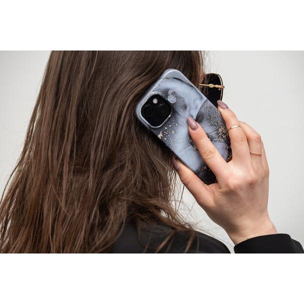 Etui na iPhone 14 PLUS Forcell F-Protect Mirage zgodne z MagSafe marble mist
