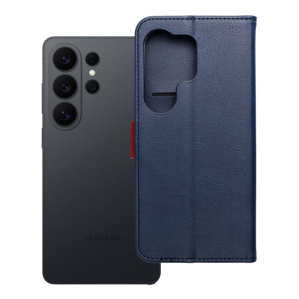 Etui z klapką na Motorola G57 POWER Split Book granatowo-czerwone