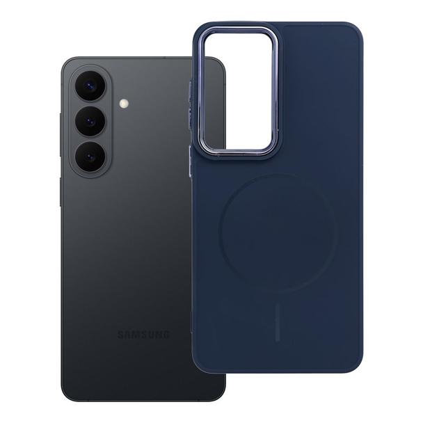 Futerał do Samsung S26 PLUS Frame Mag Cover zgodny z MagSafe granatowy